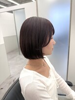 ゴウトゥデイシェアサロン 町田店(GO TODAY SHAiRE SALON)&nbsp;ピンクブラウン/ミディアムボブ【町田】