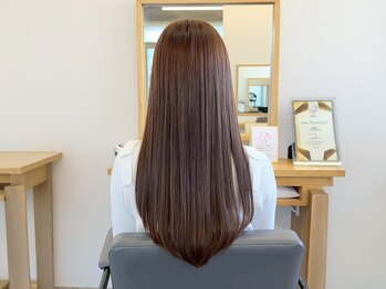 クラップス オル 金沢八景(CLAPS Ore)の写真/毛先の広がりが気になる方でも、髪質改善トリートメントでまとまりとツヤのある質感に*[金沢文庫/白髪染め]