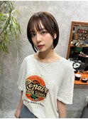 那覇美容室/おもろまち美容室/ボブ/小顔ボブ/顔まわり/前髪