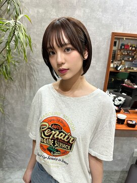 シールドヘアー 沖縄 新都心(C'LD Hair) 那覇美容室/おもろまち美容室/ボブ/小顔ボブ/顔まわり/前髪