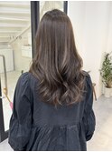 透明感抜群 アッシュカラー レイヤーカット
