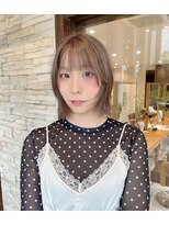 エミュ(emu)&nbsp;ベージュカラーレイヤーボブ
