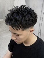メンズサロンロス(LOSS)&nbsp;フェードスパイキーショート