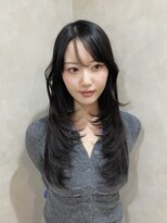 アンククロス 表参道(ANKH CROSS)&nbsp;フェザーレイヤー/ロング/ハッシュカット