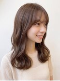 夏カラー大人艶髪パープルブラウン◎髪質改善トリートメント