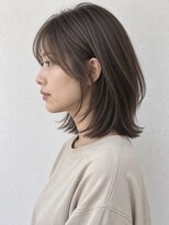 ヘイ 松本店(HEY)&nbsp;【HEY 松本】くびれミディアムボブレイヤー×モカブラウン