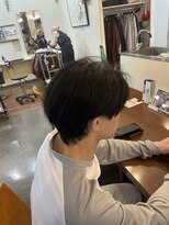 髪師 ケンジロウ(Kenjiro) ノンセットセンターパート