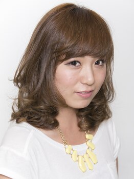 ヘアーメイク アールエム(hair make R M)の写真/“パーマは傷むしスタイリングが面倒!!”と思っている方に☆毛先までぷるんっと弾む『フリーカール』♪