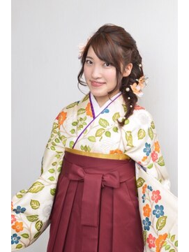 アイルビーヘア(I'll b hair) 【下北沢＊I'll b hair＊】袴着付け&ヘアセット&メイク