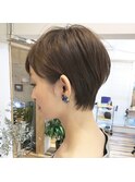 Coast.ショートスタイル×ベージュブラウン×イルミナカラー