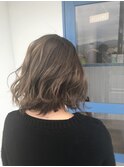 似合わせカットメルティカラー着物フェミニンロング