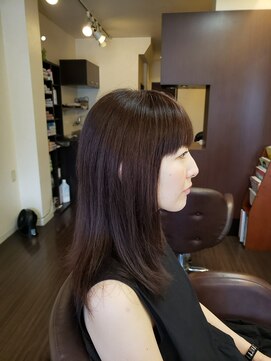 ヘアメイク ビス(Hair Make Bis.) 大人のロングレイヤースタイル