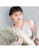 アニータバイガネイシャ(Aujua anita by ganesha) #ぱつっとショート#フォギーラテ#髪質改善#長浜#ブリーチ