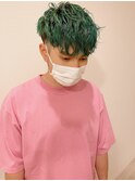 【長谷川愛】ソフトモヒカン　大人のダブルカラー　刈り上げ