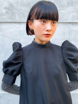 ヘアサロンエム 渋谷店(HAIR SALON M) ワイドバング×インナーカラー