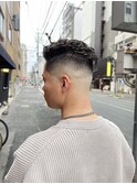 パーマMIXのフェードスタイル  担当西村
