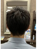 ネクサスアンドコー 浦安店(NEXUS&Co.)&nbsp;ビジネスジェットモヒカン×アップバングショート <理容室>