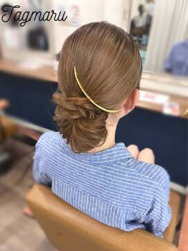 タグマル 2022年クラシカルシニヨン☆