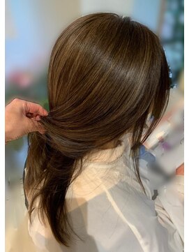 カぺリベラ テラス Capelli bella TERRACE 白髪ぼかし 完成編
