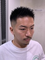 フランクスバーバーザスタンド(Frank’s barber the stand)&nbsp;スペインカール/スパイキーショート/フェザーパーマ/飯田橋トF