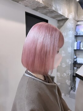 ペレ 渋谷(PELE) n46_ホワイトピンクブリーチ2回~/渋谷/ハイトーン/韓国ヘア