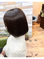 ハウオリ ヘアーワークス(Hauoli hair works)&nbsp;ウルティア修復縮毛矯正、ボブスタイル