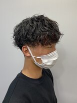 メンズヘアトーキョー 原宿(MEN'S HAIR TOKYO) 【ツイストスパイラルパーマ】ツーブロック/刈り上げマッシュ