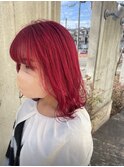 派手髪☆レッド