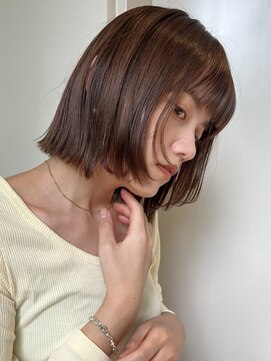 ローネス(LONESS) 顔まわりにレイヤーを入れたボブスタイル♪