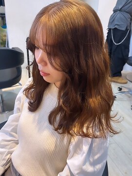 インク サカエ(inq sakae) ロングレイヤー/イエローベージュ