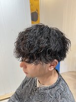 アメラボ(AmeLab)&nbsp;名古屋天白区波巻きツイスパ刈り上げマッシュツーブロック