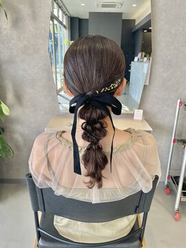 フレームセントラル(FRAME central) 《FRAMEcentral》タイトヘアアレンジ