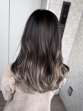 リグ 横浜(Lig.) バレイヤージュ/ケアブリーチ/グラデーション/ブリーチ