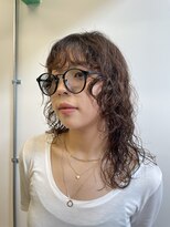 ハル 円山(HARU)&nbsp;フェイスレイヤーカット×パーマ