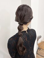ヘアアレンジ/お呼ばれヘア/ヘアセット/ヘアメイク