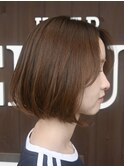 【ナチュラルブラウン】エアリーボブ