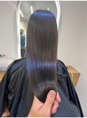 髪質改善＊ロングレイヤーグレーベージュ＊美髪【Zina船橋】
