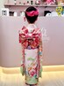 【七五三着付け&ヘアセット(7歳)】★ネット予約不可★￥11000※時間外料金有