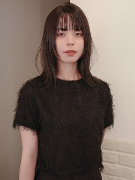 メイクス 表参道(MAKE'S omotesando) レイヤーカット/切りっぱなし/ミディアム/顔まわりカット