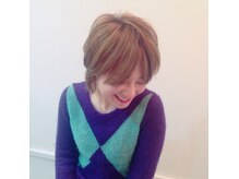 透明感のあるニュアンスカラーで柔らかい雰囲気に◎