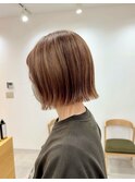 【ワンカールで変わる】ぱつっとボブ