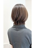 ボブウルフ　メルティカラー　似合わせカット