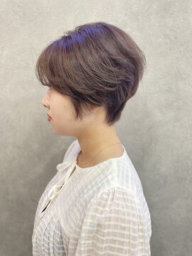 ハニーエイク(Haney89) クリーミーベージュとショート