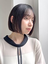 ウル 表参道(HOULe) ボブ ボブカット ボブヘア ミニボブ レイヤーボブ　切りっぱなし
