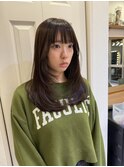 メルティカラーフェミニンロング似合わせカットレイヤーカット