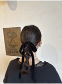 タイトな編み下ろし
