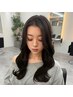 【顔周りくせ毛の方おすすめ♪】顔周りストレート＋カット￥10,300