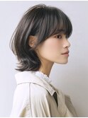 アプリコットオレンジハイライトカラーサーフカール夏くびれヘア