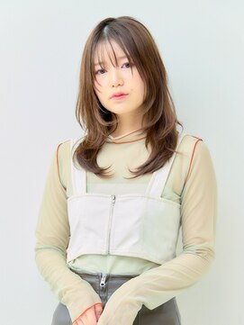 メリーチャームマーチ 寺田町北口店(merry Charm MARCH) くびれレイヤー/美髪レイヤー/顔まわりレイヤー/大人レイヤー