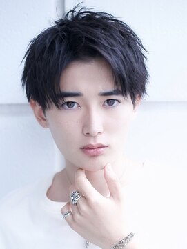 エイド 渋谷(aid) 短髪ビジネスショートアップバング刈り上げツーブロック